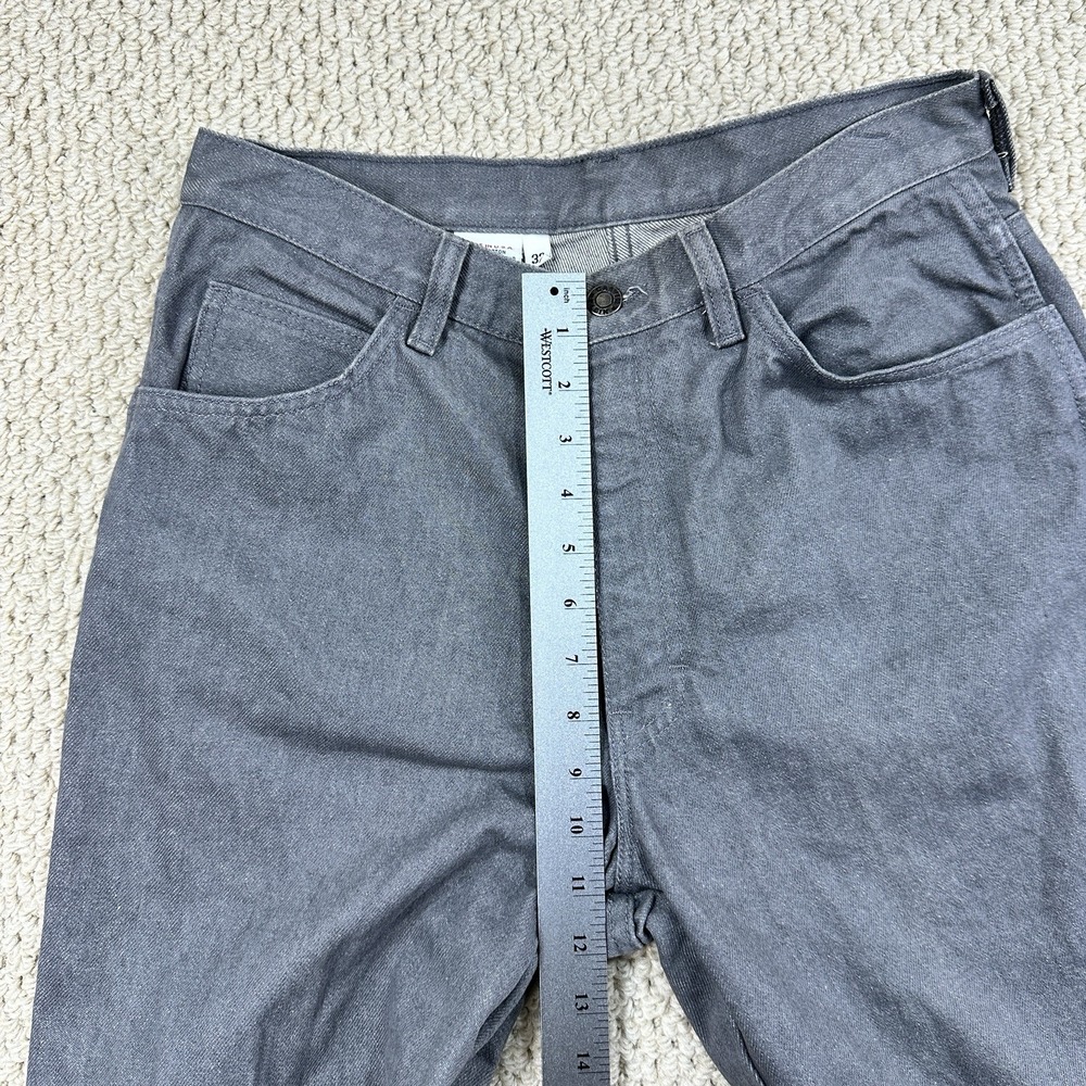 Vtg Calvin Klein Jeans Fits Men 31x35 Gray Straight Leg 80s USA Made Scovill - Picture 9 of 14